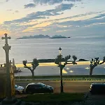 Holiba, Breixo , Piso Retro, Amplio, A Un Minuto De La Playa, Baiona, Galicia * バイヨーナ