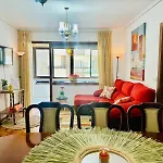 Holiba, Breixo , Piso Retro, Amplio, A Un Minuto De La Playa, Baiona, Galicia バイヨーナ