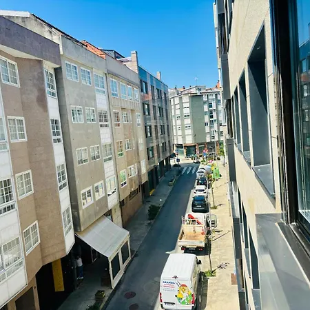 アパート Holiba, Breixo , Piso Retro, Amplio, A Un Minuto De La Playa, Baiona, Galicia *
